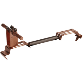 206247 DEHN Dachleitungshalter SPANNgrip Cu H 32mm f. Rd 8mm Spannberei Produktbild front M