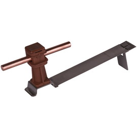 204938 DEHN Dachleitungshalter FLEXIsnap NIRO/K-brau H 36mm Rd 8mm m. S Produktbild front M