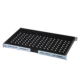 DN-19-TRAY-1-1000-SW Digitus Fachboden 1HE T 720mm Schwarz 100kg Produktbild