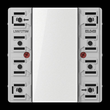 LS5072TSM Jung KNX Tastsensor-Modul Standard, 2fach Produktbild front S