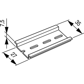 53030 EATON TS35X7,5 NE-TEILE NORMTEILE Produktbild