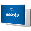30000101 Eltako OnWall/2-al alu natur Dockingstation für USB-C- iPads bis 11" Produktbild front S