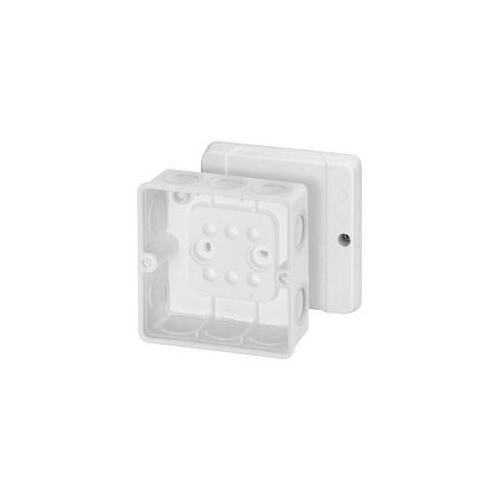 60333000 Hensel DE 9341 Kabelabzweigkast ohne Klemme weiss 98x98x52mm Produktbild Front View L