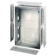 10395000 Hensel FP 0411 Leergehäuse Gr.4 360x540x163mm ENYSTAR transp.Tür+Wänden Produktbild front S