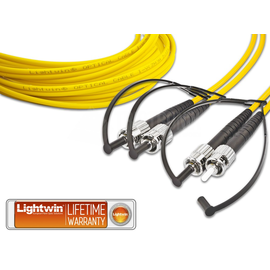 LDP-09 ST-ST 5.0 Lightwin 5m HighQuality Duplex LWL-Patchkabel Singlemode 9/125 Produktbild