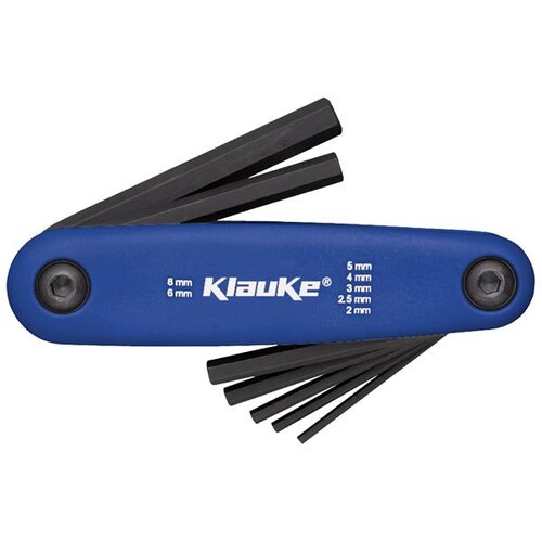 KL370 Klauke HANDKLAPPHALTER SW2 BIS SW8 7-TLG. Produktbild Front View L