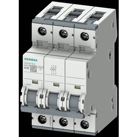 5SY43166 Siemens LEITUNGSSCHUTZSCHALTER 400V 10KA 3POLIG B 16A T=70MM Produktbild