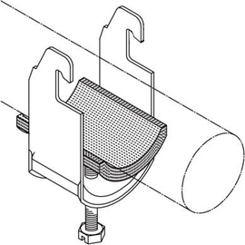 11063 Dietzel IW 12 ISOLIERWANNE zu Kabelschelle f.Kabel 8-12mm Produktbild