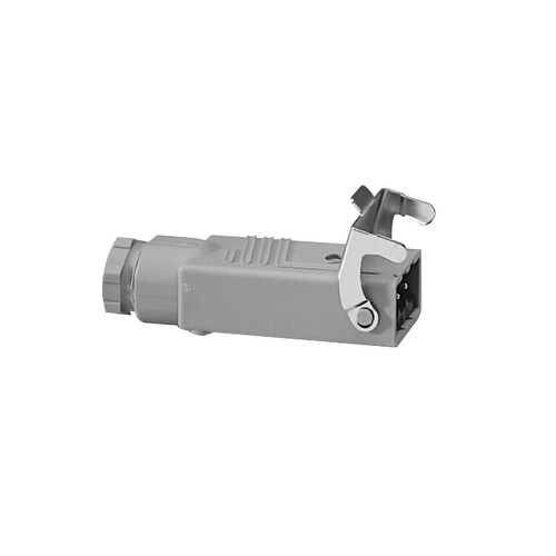 9014186 Somfy Steckverbindung IP54 Stecker Stas inkl. Sicherungsbügel Produktbild Front View L