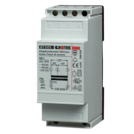 14201 Grothe Klingeltransformator VE/AP-Mont.R 8V (1, Produktbild front M
