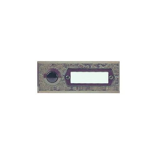 55511 Grothe AP-Etagenplatte Bronzeguss 1 Taste, max.24V, (Typ ETA 50 Produktbild Front View L