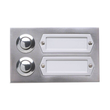 55532 Grothe AP-Klingelplatte Aluguss 2 Taster, max.24V, (Typ ETA 502 Produktbild