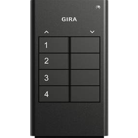 535410 GIRA Funk Handsender 4fach Gira eNet Anthrazit Produktbild