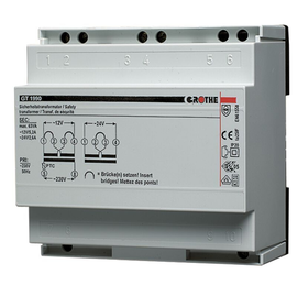 14140 Grothe Sicherheitstransformator bis 63VA 12/16/ Produktbild front M