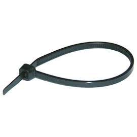 262600/1 Haupa Kabelbinder schwarz UV-beständig 75x2,4 mm Produktbild