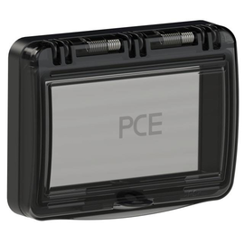 9006506s PCE Klappfenster 6E für Sicherungen IP54 schwarz Produktbild