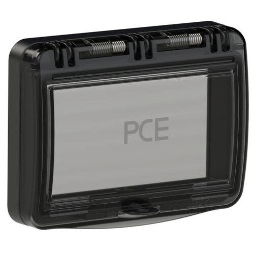 9006506s PCE Klappfenster 6E für Sicherungen IP54 schwarz Produktbild