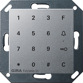 260526 GIRA Gira Keyless In Codetastatur System 55 Farbe Alu Produktbild