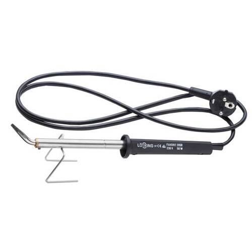 150453 Cimco Lötkolben 60W Lötspitze 460°C 7mm gebogen Produktbild Front View L