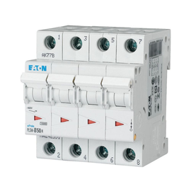 242617 EATON PLSM-C50/4-MW Leitungsschutzschalter 50A 10kA  4-polig Produktbild