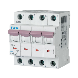 242638 EATON PLSM-D32/4-MW Leitungsschutzschalter 32A 10kA  4-polig Produktbild