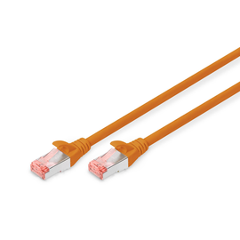 DK-1644-010/OR Digitus Patchkabel Cat.6 S/FTP 1,0m Orange Produktbild