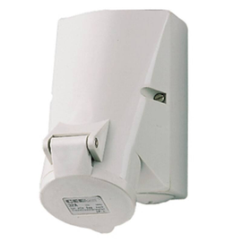 2676 MENNEKES CEE-Wandsteckdose 32A 5p 1h 400V IP44 Produktbild