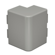 6022162 OBO WDK HA60130GR Außeneckhaube 60x130mm Polyvinylchlorid steingrau Produktbild front S