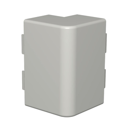 6024521 OBO WDK HA60150GR Außeneckhaube 60x150mm Polyvinylchlorid steingrau Produktbild front M