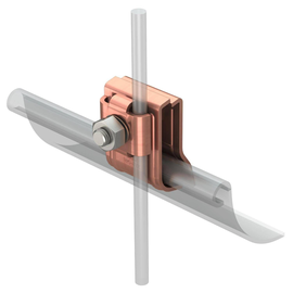 5316468 OBO RK-FIX CU Rinnenklemme mit Feder  Edelstahl, rostfrei verkupfert Produktbild