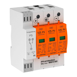 5097448 OBO V25-B+C 3PHFS900 CombiController V25 dreipolig für PV-Anl Produktbild