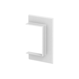 6274810 OBO G-KWAO70110RW Wandabschlussblende offene Ausführung 17 Produktbild front M