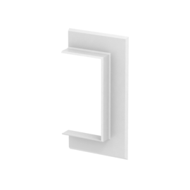 6274820 OBO G-KWAO70130RW Wandabschlussblende offene Ausführung 19 Produktbild front M