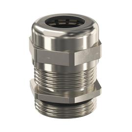 2086036 OBO V-TEC VM25 MS Kabelverschraubung M25 Messing vernickel Produktbild front M