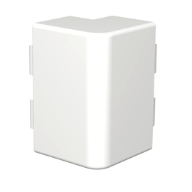 6192351 OBO WDK HA60150RW Außeneckhaube 60x150mm Polyvinylchlorid reinweiß Produktbild front M