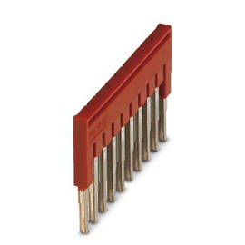 3030158 Phoenix Stegbrücke FBS 10-4 10polig rot Produktbild
