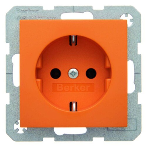 47438914 Berker BERKER S.1/B.x SSD orange glänzend Produktbild Front View L