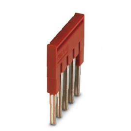 3030145 Phoenix FBS 5-4 Steckbrücke 5polig rot Produktbild