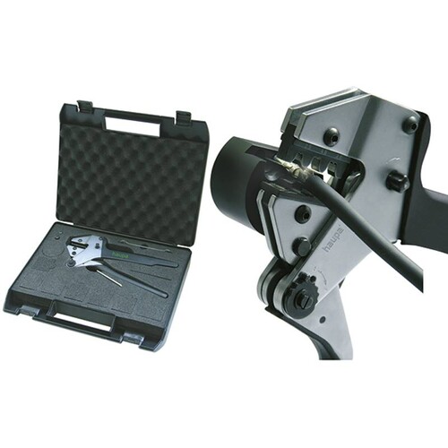 212200 Haupa Systemzange verchromt ohne ohne Einsätze im Koffer Produktbild Front View L