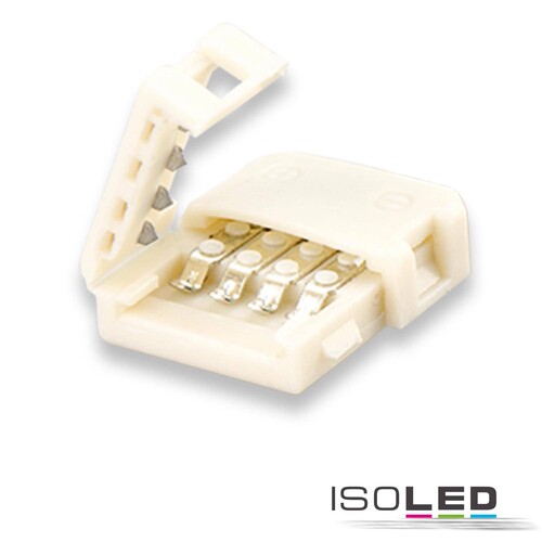 111621 Isoled Flexband Clip-Verbinder 2-polig weiß für Breite 10mm Produktbild
