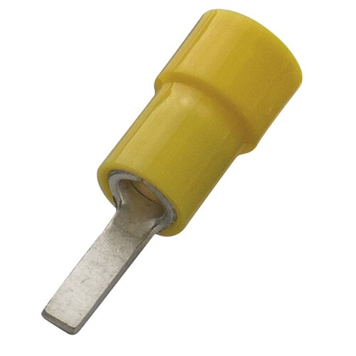 260334 Haupa Flachstifte gelb isoliert 4,0-6,0 PVC Produktbild Front View L