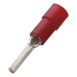 260371 Haupa Stiftkabelschuhe rot isoliert 0,5-1,0 PVC Produktbild