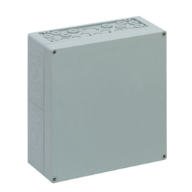 74140201 SPELSBERG Leergehäuse AKi 2-g mit grauem Deckel 300x300x132mm Produktbild front M