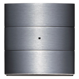 75163593 Berker BERKER KNX B.IQ Tastsensor 3fach Komfort Edelstahl Produktbild front M