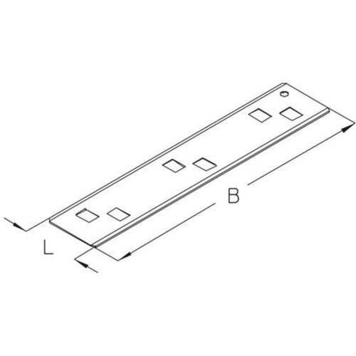 0065571 Dietzel Verbindungsblech VB30F tauchfeuerverz. Produktbild Front View L