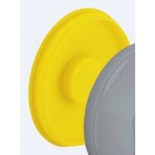 1299-02 KAISER Betondosen-Rückteil (gelb) für Abzweigschalterdose Produktbild Front View L