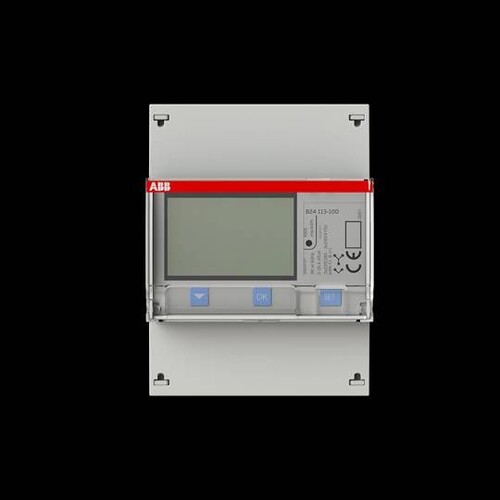 B24 113-100 ABB Messwandlerzähler IP20 M-Bus Produktbild