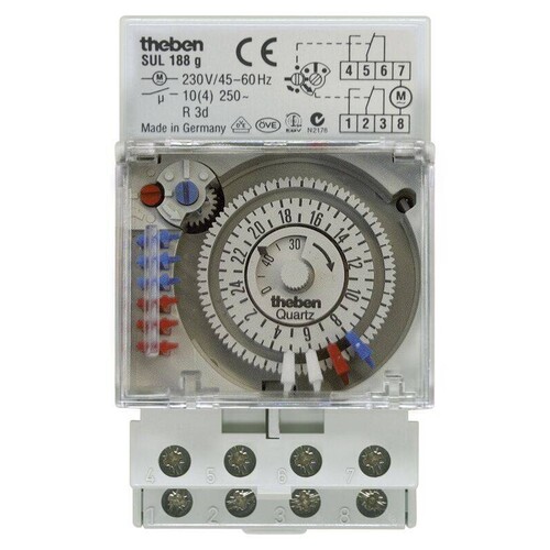 1880033 Theben QUARZSCHALTUHR SUL 188G Produktbild Front View L