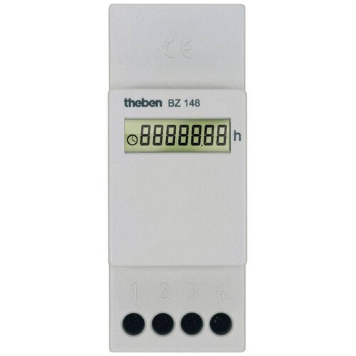 1480000 Theben Digitaler Betriebsstundenzähler BZ 148 Produktbild Front View L