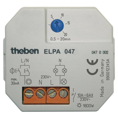 0470002 Theben ELPA 047 UP Produktbild Front View L